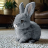 Animated HoppiLoom Bunny Plush Toy for Kids - Interactive Stuffed Animal with Sound and Movement