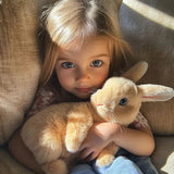 Animated HoppiLoom Bunny Plush Toy for Kids - Interactive Stuffed Animal with Sound and Movement