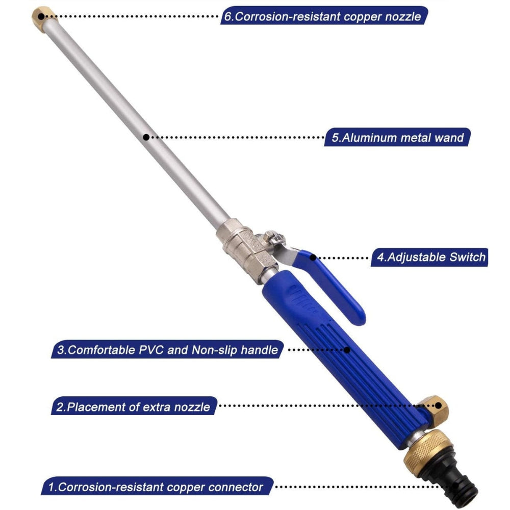 Hose Pressure Sprayer – Adjustable Nozzle, Jet/Fan Modes & Corrosion-Resistant