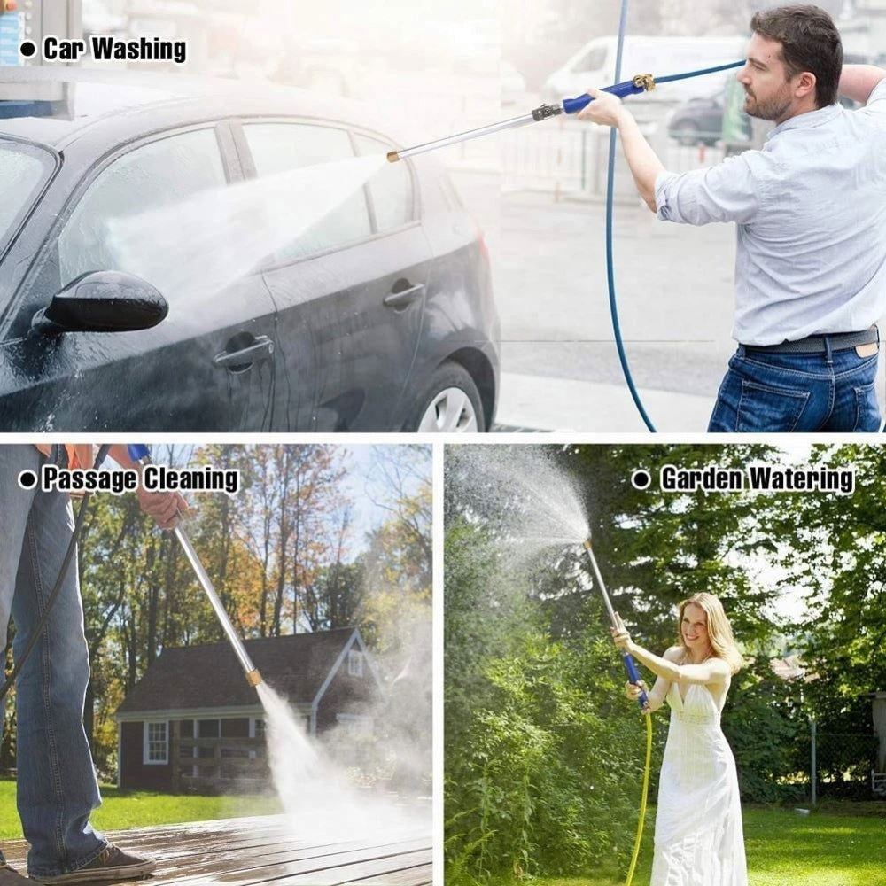 Hose Pressure Sprayer – Adjustable Nozzle, Jet/Fan Modes & Corrosion-Resistant