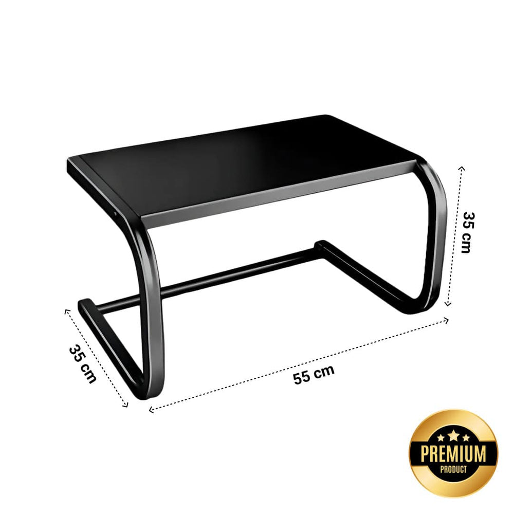 Countertop Kitchen Shelf Rack – 2-Tier, Holds 25kg & No-Drill Setup