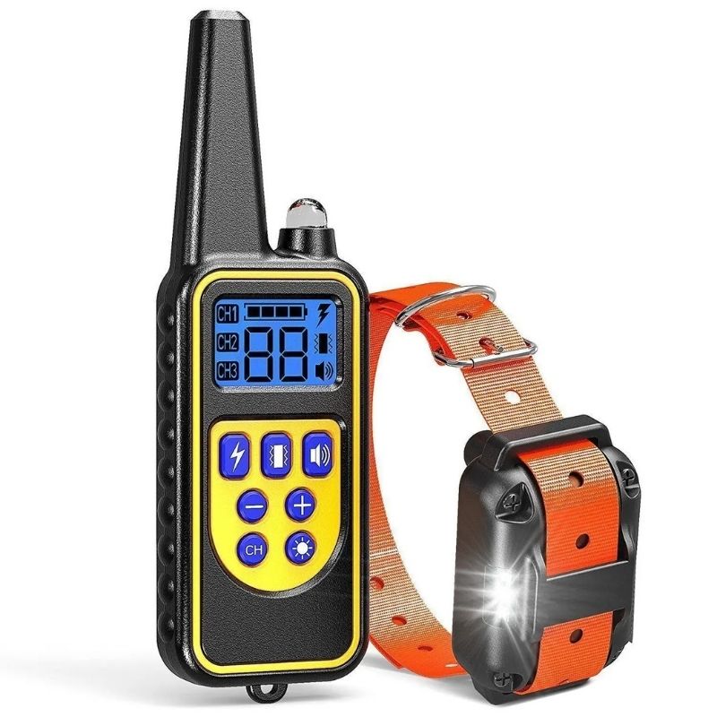 Premium Waterproof Dog Training Collar for Hunters - Adjustable, Rechargeable, and Long-Range Control