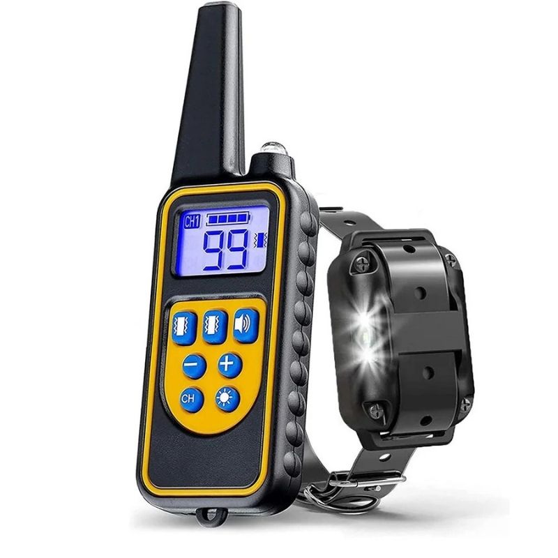 Premium Waterproof Dog Training Collar for Hunters - Adjustable, Rechargeable, and Long-Range Control