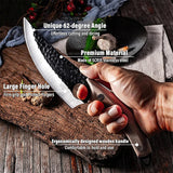 Huusk Premium Japanese Handmade Kitchen Knife - Precision Control Chef's Knife for Culinary Excellence