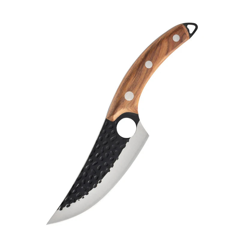 Huusk Premium Japanese Handmade Kitchen Knife - Precision Control Chef's Knife for Culinary Excellence
