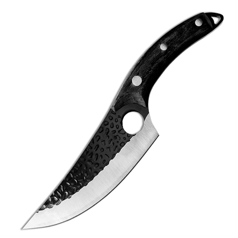 Huusk Premium Japanese Handmade Kitchen Knife - Precision Control Chef's Knife for Culinary Excellence