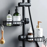 AquaGrip Shower Curtain – Rustproof & Space-Saving