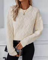 Denise Luxury Knit Sweater - Elegant Women's Pullover for Ultimate Comfort