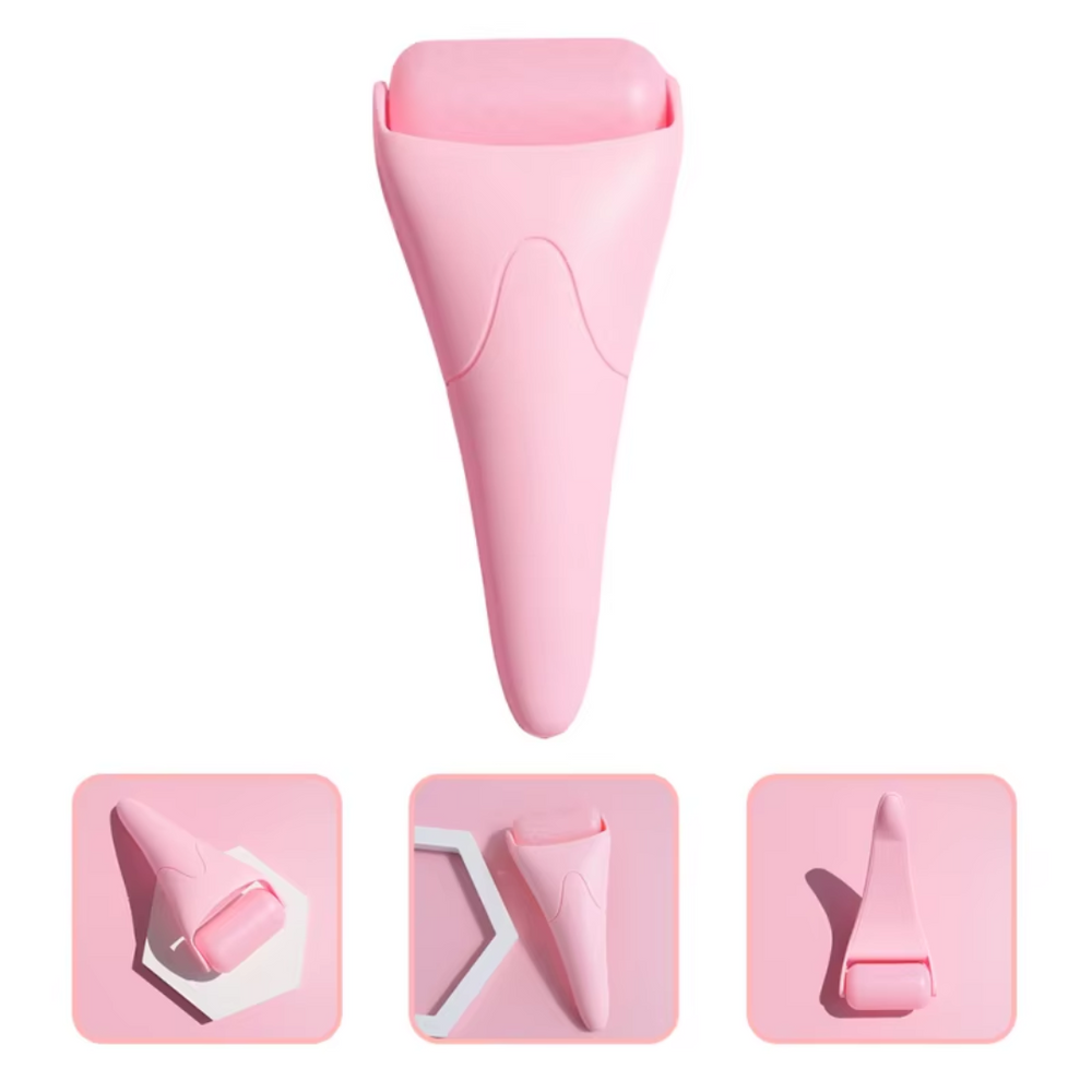Cooling Ice Roller for Face - Reduces Wrinkles & Puffiness, Enhances Skin Tone
