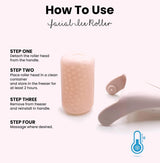 Cooling Ice Roller for Face - Reduces Wrinkles & Puffiness, Enhances Skin Tone