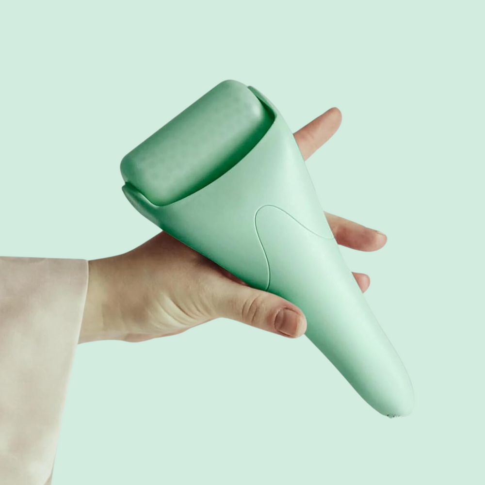 Cooling Ice Roller for Face - Reduces Wrinkles & Puffiness, Enhances Skin Tone