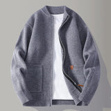 Men's ribbed cardigan, view 4