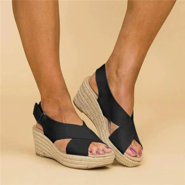Clara Comfortable Orthopedic Wedge Espadrilles