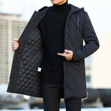 Men's hooded coat, view 4