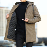 Men's hooded coat, view 5