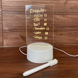 GlowPad Illuminated Magic Notepad - Light-Up Writing Tablet for Creative Fun