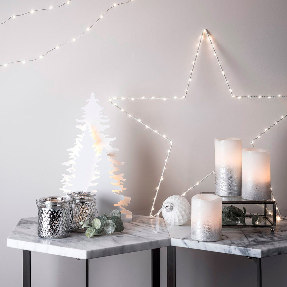 LED Star Window Light – Christmas Silhouette Decoration