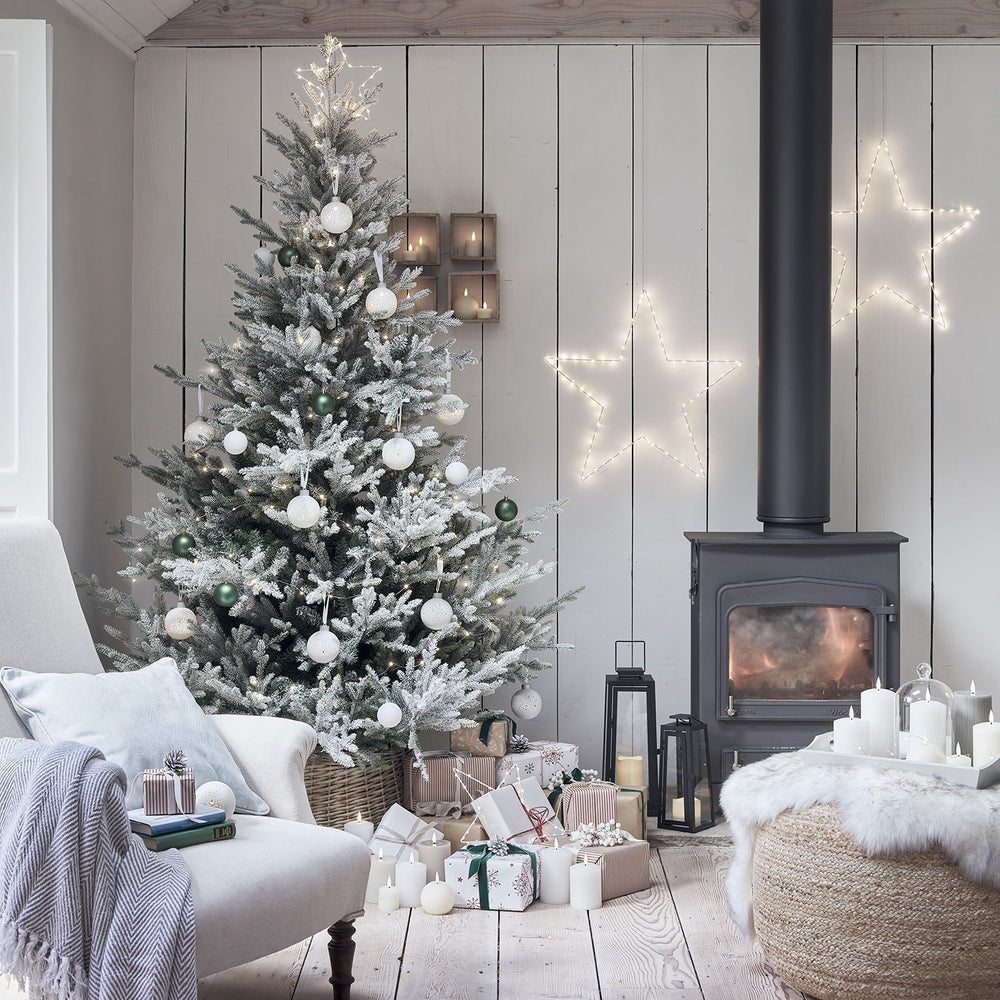 LED Star Window Light – Christmas Silhouette Decoration