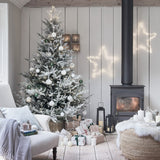 LED Star Window Light – Christmas Silhouette Decoration