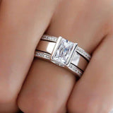 Sienna – Vintage-Style Shiny Silver Ring