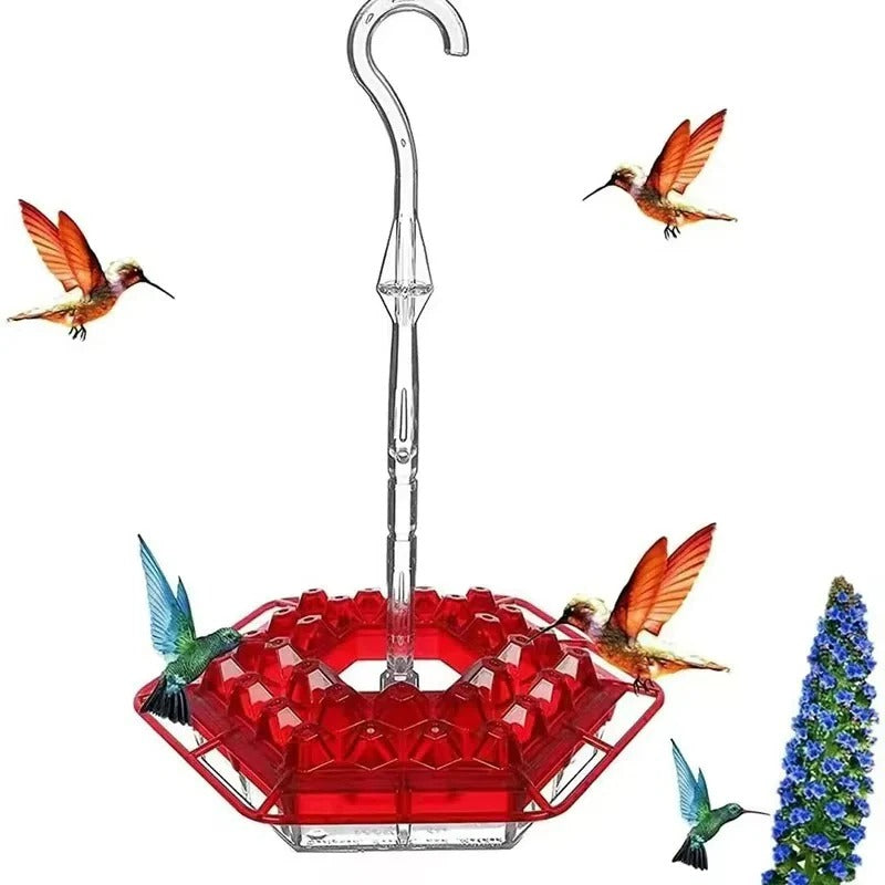 Hummingbird Feeder – Ant-Proof Design, Leak-Proof Build & Hanging Perch