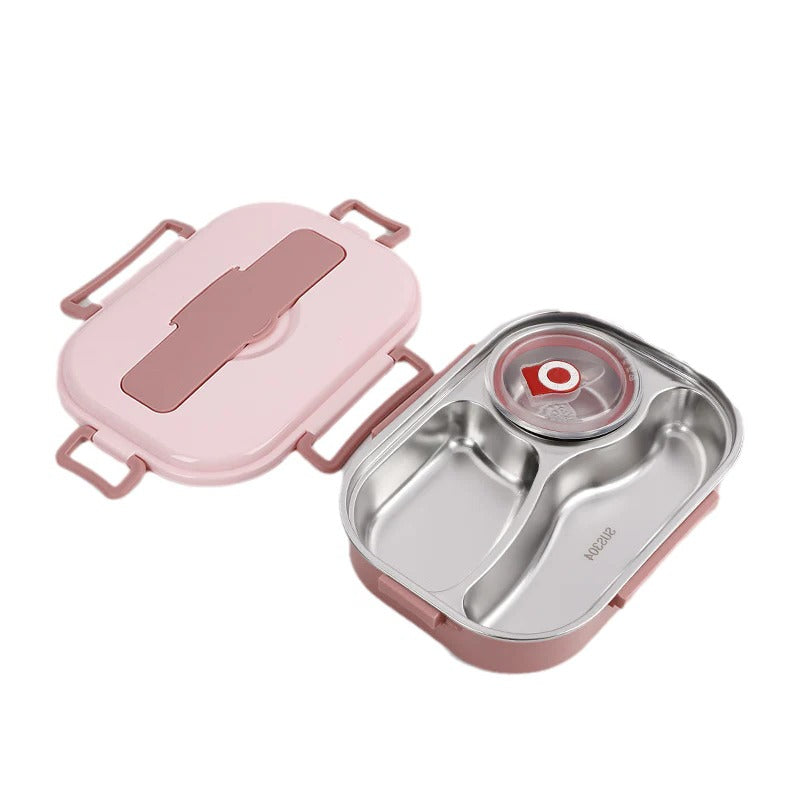 Thermal Lunch Box – Stainless Steel & 4 Compartments