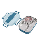 Thermal Lunch Box – Stainless Steel & 4 Compartments