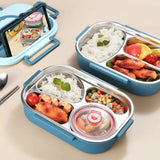 Thermal Lunch Box – Stainless Steel & 4 Compartments