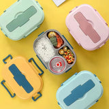 Thermal Lunch Box – Stainless Steel & 4 Compartments