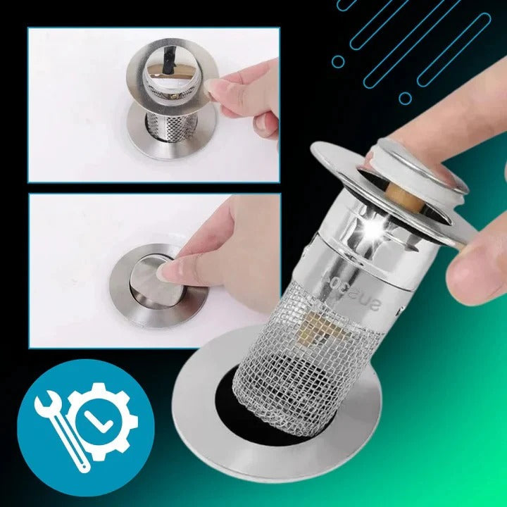 Sink Stopper – Odor Isolation & Pop-Up Design