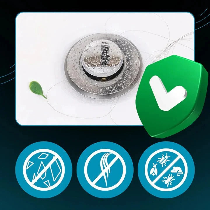 Sink Stopper – Odor Isolation & Pop-Up Design