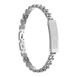 Women’s Smart Bracelet Chain Style Fitness Tracker with Heart Rate Sleep and Activity Monitoring