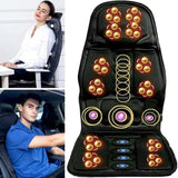 Massage Chair Pad – 8 Vibration Modes, Heated & Back Neck Cushion