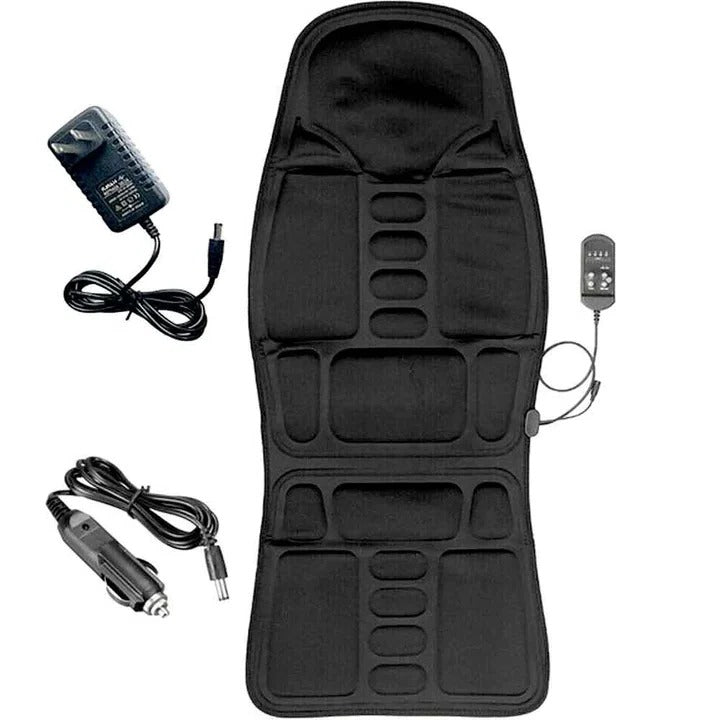 Massage Chair Pad – 8 Vibration Modes, Heated & Back Neck Cushion