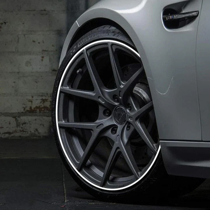Wheel Rim Protector – Rubber Material, Peel-and-Stick Install & Multi-Color Options