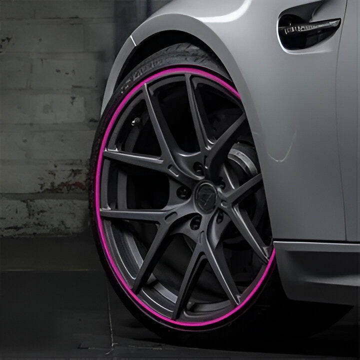 Wheel Rim Protector – Rubber Material, Peel-and-Stick Install & Multi-Color Options