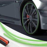 Wheel Rim Protector – Rubber Material, Peel-and-Stick Install & Multi-Color Options