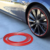 Wheel Rim Protector – Rubber Material, Peel-and-Stick Install & Multi-Color Options
