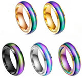 BowLift | Stainless Steel Mood Ring