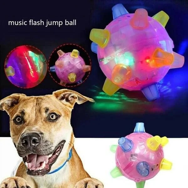 Interactive Dog Ball – Jumping Activation & Bouncing Design