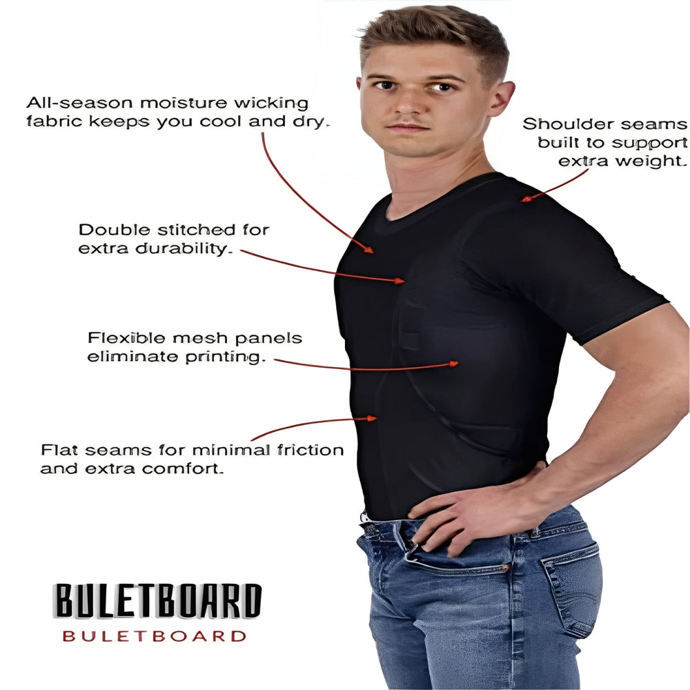 Holster T-Shirt – Concealed Carry Design, Hidden Pockets & Unisex Fit