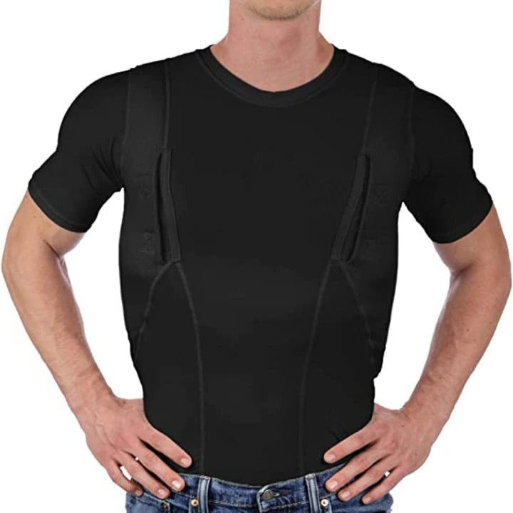 Holster T-Shirt – Concealed Carry Design, Hidden Pockets & Unisex Fit