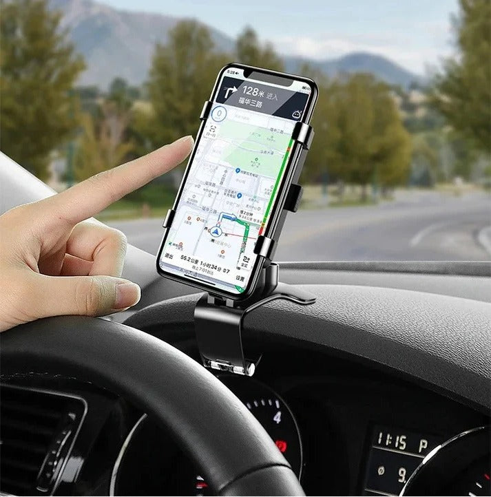 Car Phone Holder – 360° Adjustable, Hands-Free & Universal Fit