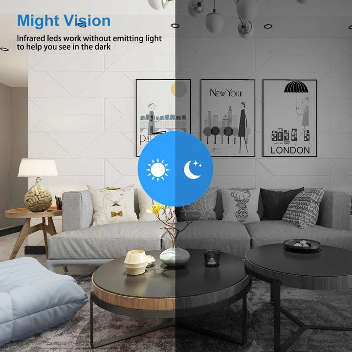 Mini WiFi Camera – Night Vision & Home Security