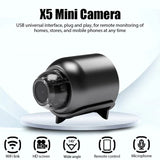 Mini WiFi Camera – Night Vision & Home Security