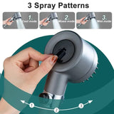 Showerhead – High Pressure, Adjustable & Multiple Spray Modes