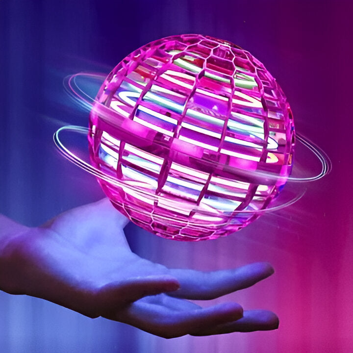 Hover Ball Toy – LED Galaxy Light, Flying Orb Design & Kids Indoor Play