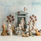 20-Piece Classic Nativity Figurine Set – Elegant Christmas Home Decor for Holiday Celebrations