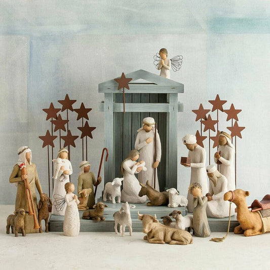 20-Piece Classic Nativity Figurine Set