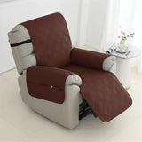 Recliner Cover – Non-Slip, Waterproof Quilted & Elastic Straps